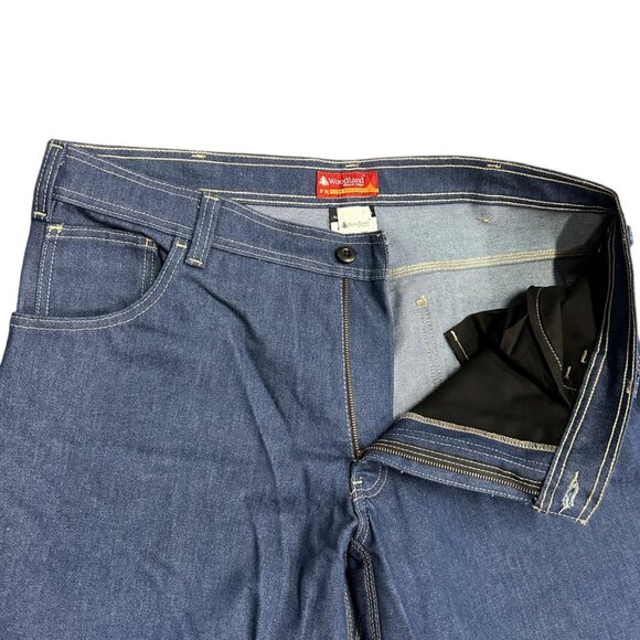 Woodland Westex Ultra Soft Jeans 40x30 Built-in Knee Pads Flame Resistant HRC2 - Picture 5 of 16